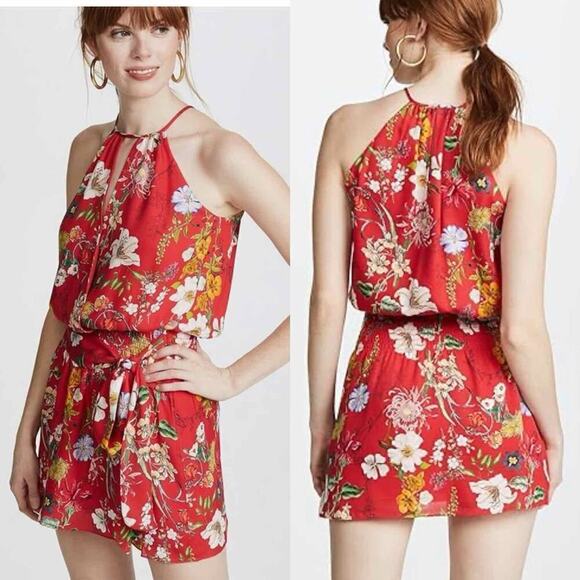 Parker Larissa Dress Red Sangria Size XS Casual Summer Outfit - Picture 1 of 10